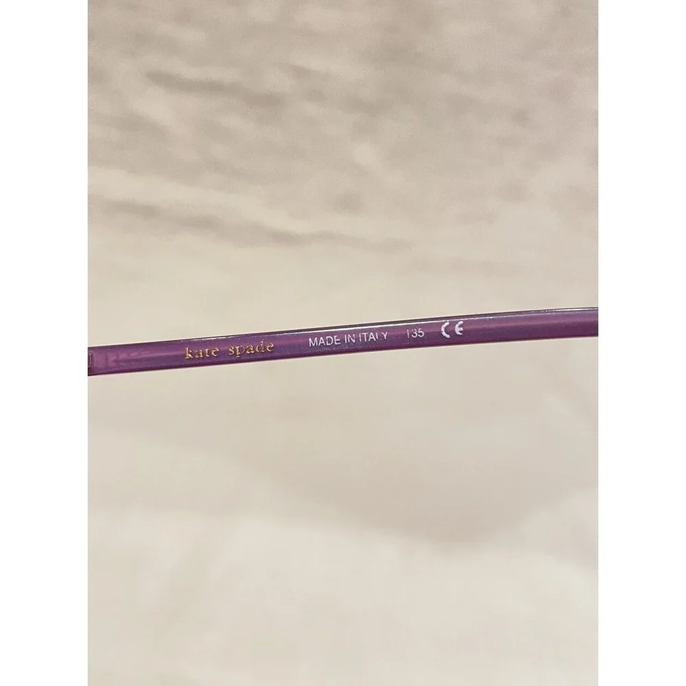 Kate Spade New York EDIE 0SS1 Glasses Tortoise Purple FRAMES ONLY Made in‎ Italy
